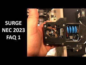 Surge Protection and NEC 2023 FAQ 1