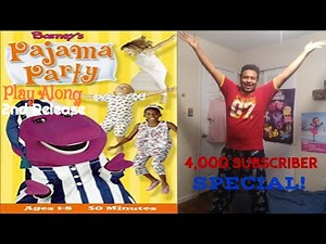 Barney's Pajama Party Play Along 2nd Release (Special Edition/4K SUBSCRIBER SPECIAL) (Part 3 of 3)