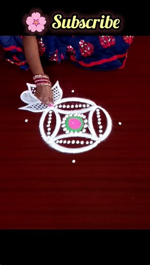 Kutty Kolam design 🌺🌺#trendingshorts #viralvideo #shorts @deepascuterangoli2824