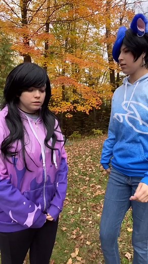 Aphmau and Ein Cosplay Outfits for Fall or Winter