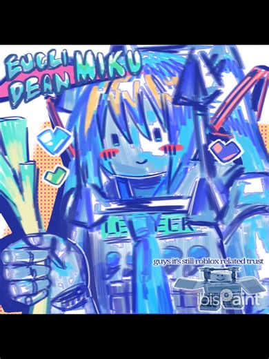 Exploring Euclidean Miku in Roblox Fan Art