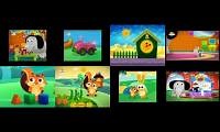 Mix of 8 videos from youtube : Baby Hood 8 Stories in One