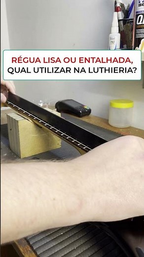 Smooth or carved ruler (made in a luthier's shop), which one to use?