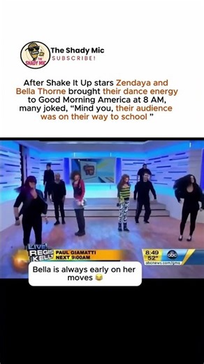 Zendaya and Bella Thorne Were Dancing Like This at 8 AM #zendaya