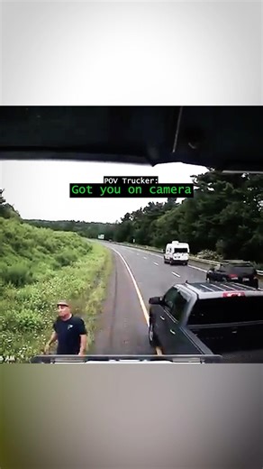 This is why you don’t brake check an 18 wheeler