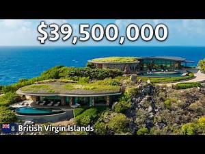 Touring a $39,500,000 Invisible Modern Home With CRAZY Ocean Views