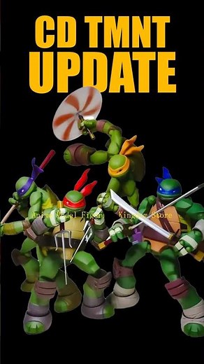 CD Toys 2012 TMNT KO UPDATE #revoltech #tmnt #bootlegtoys
