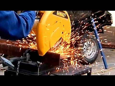 Metal Cutting Saw, Sound Effect with Video