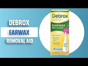 Debrox Ear Wax Remover Unboxing