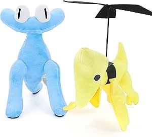 Rainbow Friends Chapter 2 Plushies, Rainbow Friends Chapter 2 Cyan Stuffed Animals, Delightful Gift for Children
