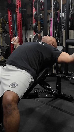 Cable crossovers hit different on this machine #garagegymlife #fitness