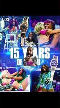 🚨 15 Years of Naomi in WWE 👑✨
