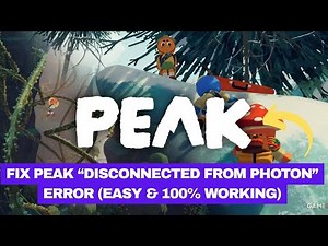 Fix PEAK “Disconnected from Photon” Error (Easy & 100% Working)