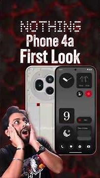 New Leaks Are Here – Nothing Phone 4a First Look with Specs & India Price Reveal! 🔥
