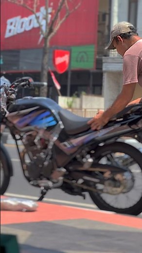 Inspirasi jok scorpio consep seperti ninja ss🥵#modifikasijok #yamaha #scorpio