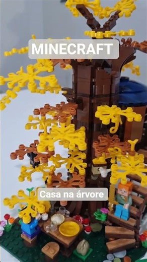 Casa na árvore #minecraft #lego #lego501st #legocake #shorts #toys #games #casa #home