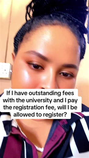 Understanding University Registration with Outstanding Fees