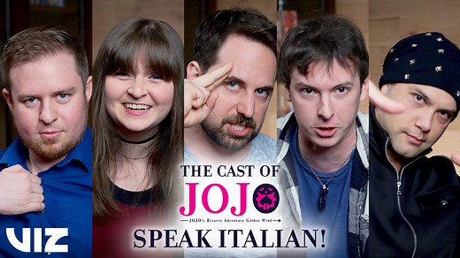 We challenged the cast of JoJo’s Bizarre Adventure: Golden Wind to act out some of their character's most iconic moments in Italiano! This experience is about to be GOLDEN! 🇮🇹 Order JoJo’s Bizarre Adventure: Golden Wind on Blu-ray and digital: https://bit.ly/3izyhmN | VIZ Media