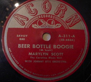 Marylyn Scott - Beer Bottle Boogie / Uneasy Blues