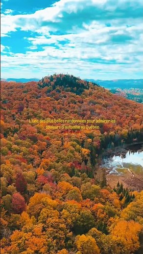 🍁La plus belle randonnée à faire en automne au Québec 🇨🇦#québec
