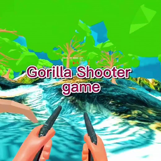 Gorilla Shooter game#gorillasoccer #monkey #shoot #gorillatag #funny #vr #applab #Quest2 #fyp @The 🐻🎸 @Gorilla Soccer