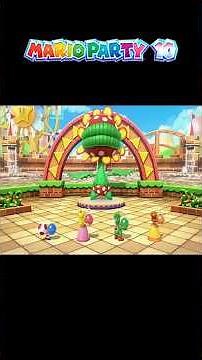 Mario Party 10 Yoshi VS Daisy VS Toad VS Peach Airship Central