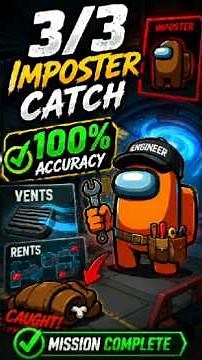 POV: YOU ARE THE SMARTEST ENGINEER CAUGHT EVERY IMPOSTER WITH 100% ACCURACY! 😱😱 #amongus #Ash_Sus_YT