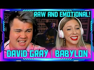 Millennials Reaction to David Gray “Babylon” Howard Stern’s Studio | THE WOLF HUNTERZ Jon and Dolly