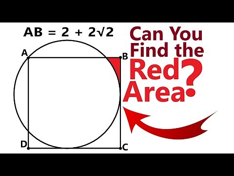 Intriguing Geometry Problem with Fascinating Solution: Square and Circle Overlap! Find the Area.
