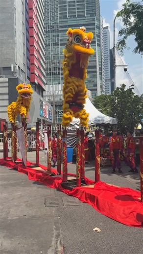 Chinese New Year 2026 CNY Day 14 Acrobatic lion dance and drums performance by 雪州加影培德体育会 Pei De Dragon & Lion Dance Association Kajang at SOGO KL. 2 March 2026 | Liondoncefreak