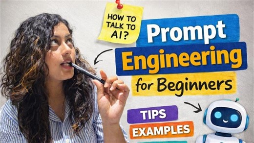 Prompt Engineering for Beginners | Step-by-Step Guide to Smart AI Prompts 🤗 | Neha Nipane