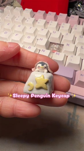 available on my Etsy page :) CapWisp #artisankeycaps #fyp #keycaps #polymerclaykeycaps #fypシ