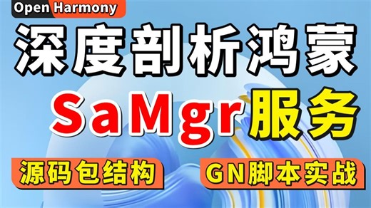 【鸿蒙开发】深度剖析鸿蒙SaMgr服务：源码包结构 架构设计‌ GN脚本文件源码实战‌~