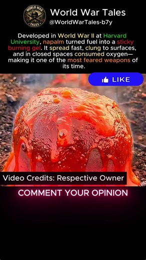 use of Napalm #shorts