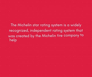 The Michelin-Star rating system is a widely recognized, independent rating system that was created by the Michelin tire company to help consumers make an informed decision when buying a new car.  But how are Michelin Stars actually awarded and who created them? 樂 Discover everything you need to know about Michelin Stars in our newest blog: https://hubs.la/Q01FB1VB0 | PLACEMENT INTERNATIONAL | Facebook