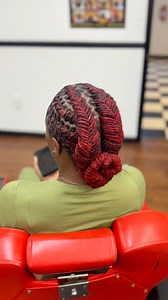 103K views · 2.3K reactions | Tomato-Tomato lol. Inspiration: @thelockgurusalon #locs #dreads #locstyles #dreadstyles #womenlocstyles #womendreadstyles #redhair #redlocs #frenchbraid #frenchbraids #fishtailbraid #fishtailbraids #updo #protectivestyles | Carla Jean | Facebook