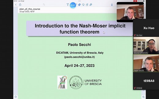 Nash-Moser 隐函数定理1