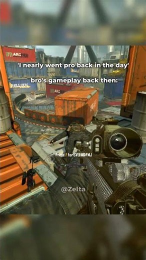 Always one guy that played like this 😂 #callofduty #nostalgia