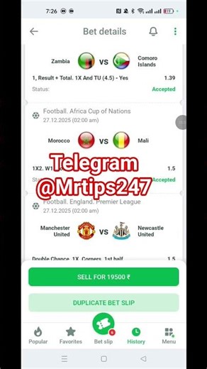 Today's Free Betting Tip || how to increase your multi betting odds