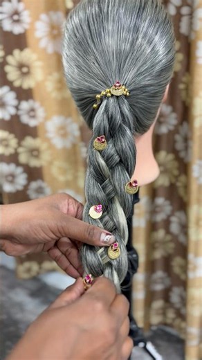 Four-strand braid tutorial!👱🏻‍♀️#braids #braidstyles #beauty