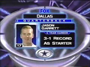 1998 NFL Dallas vs Washington, Oct 4