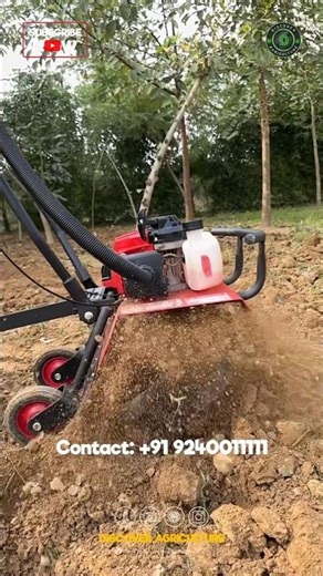 Amazing Mini Power Tiller Machine