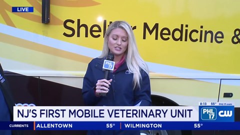 Expanding Access to Pet Care: Rowan University rolls out mobile vet unit | PHL17 Morning News