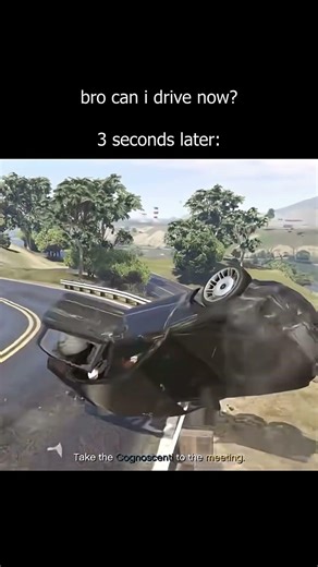 "bro can i drive now?"