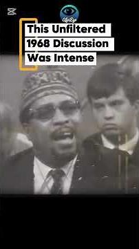 RUSSELL MEEKS - A Raw Public TV Debate During the Civil Rights Era #shorts #blackhistory #facts
