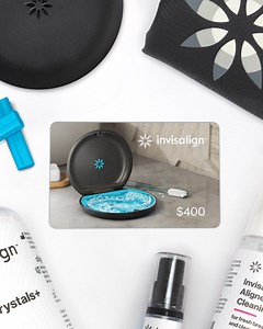 It’s true! Costco members can save with the Invisalign® e-card and Invisalign Essentials Bundle , which includes a $400 e-card all the essentials needed to take care of your Invisalign™ aligners. Head to costco.com to purchase 📲 Only for New Patients/treatments. Not Valid if treatment has already begun. See item page for details. Terms and Conditions apply. Available in the US only. | Invisalign