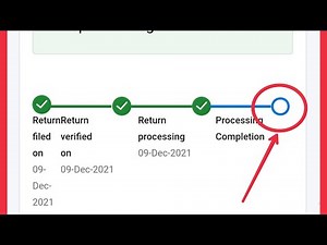 ITR Processing Completion Problem & Time TDS Return | in Income Tax portal 2022