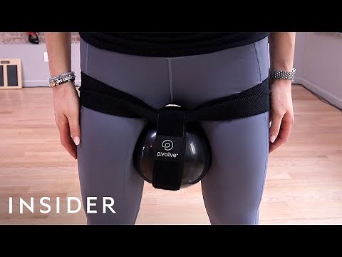 You Strap This Ball Between Your Legs To Get Killer Thighs