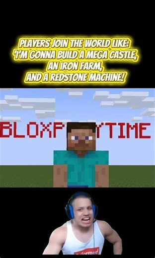 Steve Explains Why Minecraft Is Getting Too Real 😂 | Minecraft Stand-Up Comedy