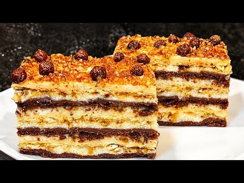 "GRILLAGE" Cake — Just Like from a High-End Bakery! Captivating from the First Bite. Guests Will ...